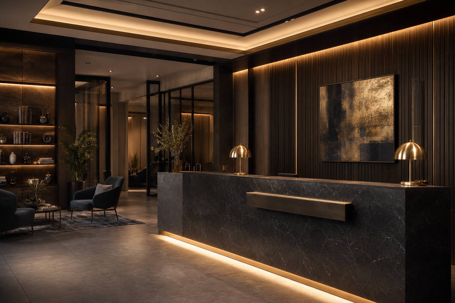 Curley Insurance São Paulo office interior